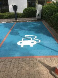 Parking bay marking services Central England